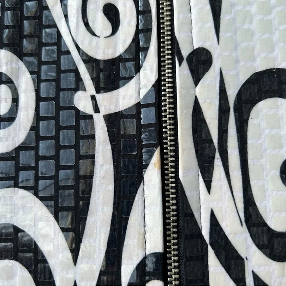 Misook Paisley Print Sequin Evening Zip Jacket - Picture 16 of 16